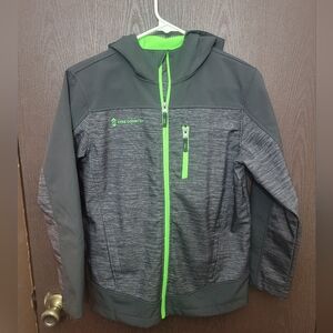 Free Country Gray and Green Kids Jacket